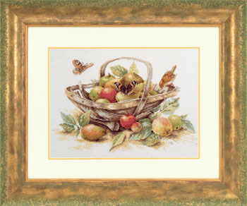click here to view larger image of Summer Fruit by Marjolein Bastin  - 27ct (counted cross stitch kit)