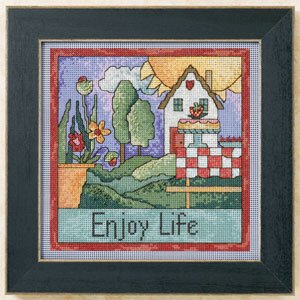 click here to view larger image of Enjoy Life (2011) (counted cross stitch kit)