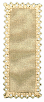Bookmark with Lacy Edge