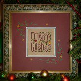 click here to view larger image of Merry Wishes (counted cross stitch kit)