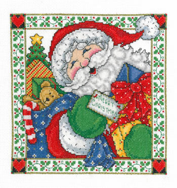 click here to view larger image of Jolly Santa (chart)