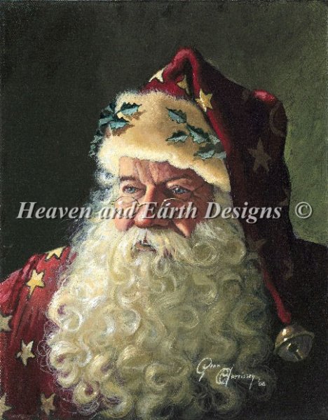 click here to view larger image of Portrait of Father Christmas (chart)