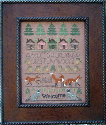 click here to view larger image of Woodland Sampler (chart)
