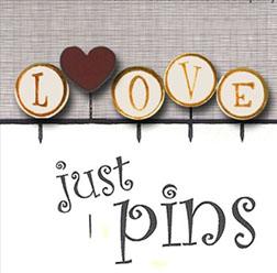 Just Pins - L is For Love
