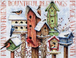 click here to view larger image of Winter Housing (counted cross stitch kit)