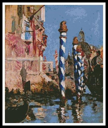 Grand Canal Venice  (Edouard Manet)