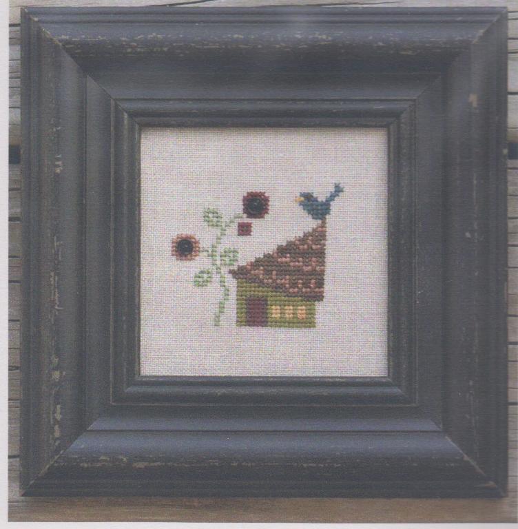 click here to view larger image of Bluebird Cottage Snapper Kit (counted cross stitch kit)
