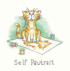 Self Pawtrait - Cats Rule (chart only)