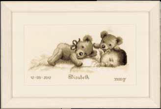 click here to view larger image of Sleeping Baby (counted cross stitch kit)