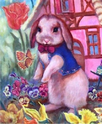 Easter Bunny Quick Stitch