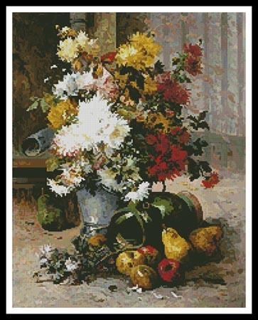 Grand Bouquet of Flowers  (Eugene Henri Cauchois)