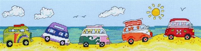 click here to view larger image of VW Fun - Julia Rigby (counted cross stitch kit)