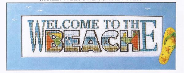click here to view larger image of Welcome To The Beach - Charmed I (chart)
