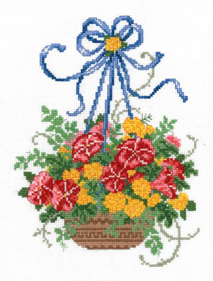 click here to view larger image of Floral Basket (chart)