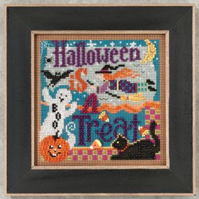 click here to view larger image of Halloween is a Treat  (2012) (counted cross stitch kit)