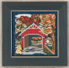 click here to view larger image of Covered Bridge  (2012) (counted cross stitch kit)