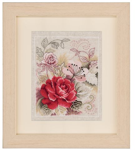 click here to view larger image of Floral - 1 (counted cross stitch kit)