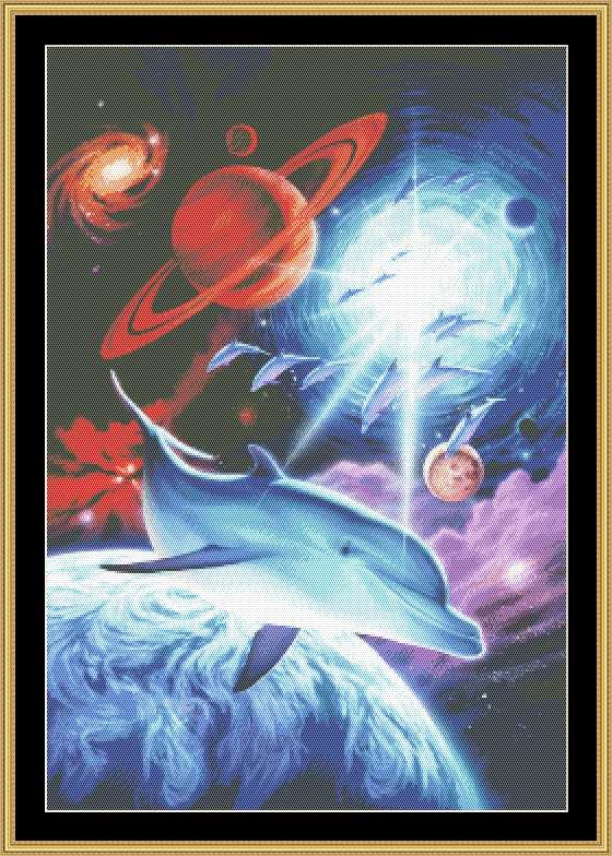 Astral Dolphins I - Robin Koni