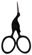 Storklette Scissors - Black