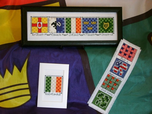 Irish Provincial Quilt Blocks (Claddagh Cross Stitch)