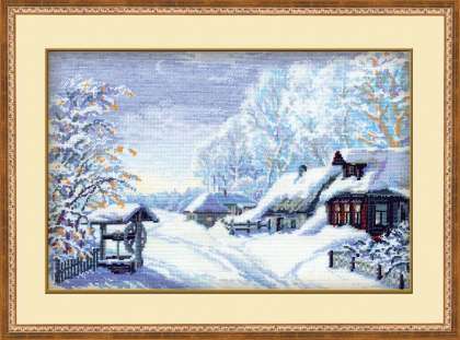 click here to view larger image of Russian Winter (counted cross stitch kit)