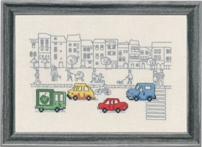click here to view larger image of Street (counted cross stitch kit)