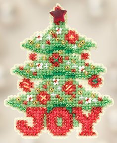 click here to view larger image of Joy Tree (2012) (counted cross stitch kit)