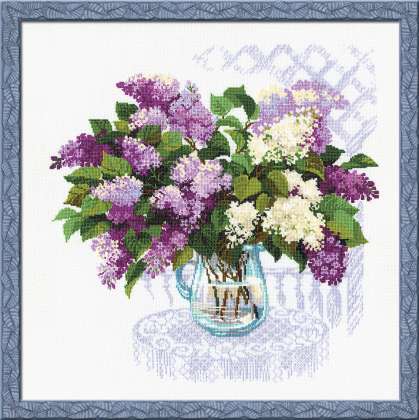 click here to view larger image of Smell of Spring, The (counted cross stitch kit)