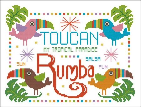 Toucan Rumba Tropical Birds