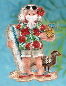 click here to view larger image of Hawaii Santa (2012) (counted cross stitch kit)