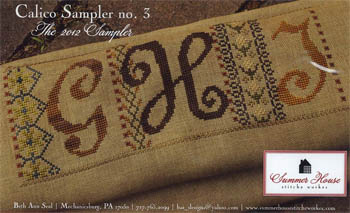 click here to view larger image of Calico Sampler No 3 (chart)