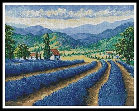 click here to view larger image of Lavender Field  (Fred Marsh) (chart)