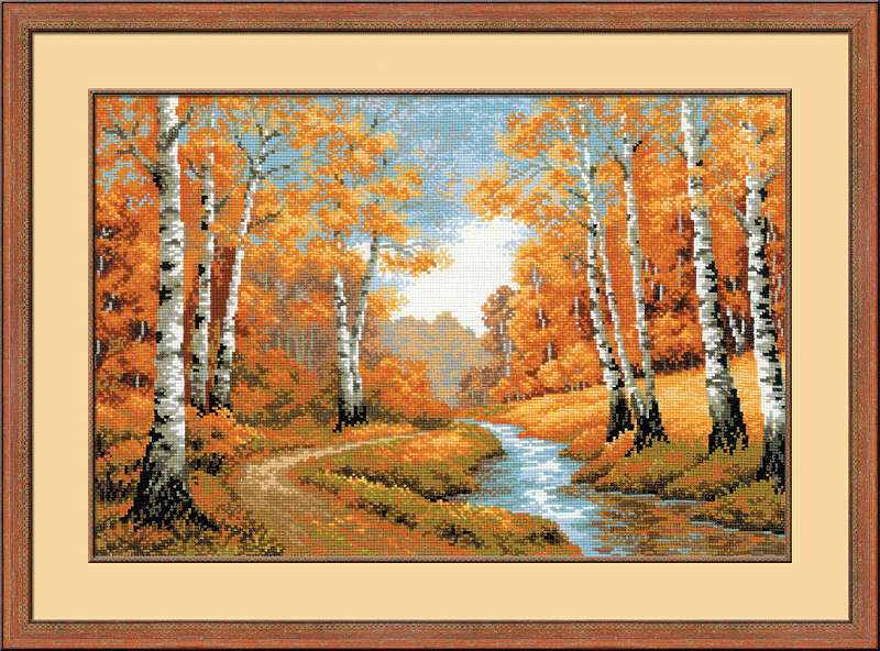 click here to view larger image of Golden Grove, The (counted cross stitch kit)
