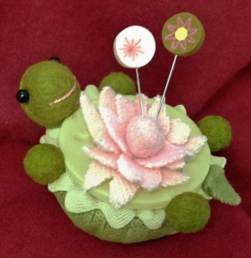 click here to view larger image of Lazy Turtle Pincushion (None Selected)