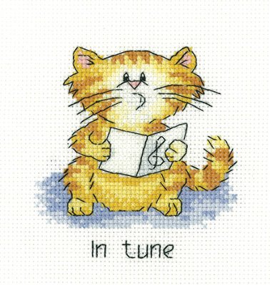 click here to view larger image of In Tune (Kit) (counted cross stitch kit)