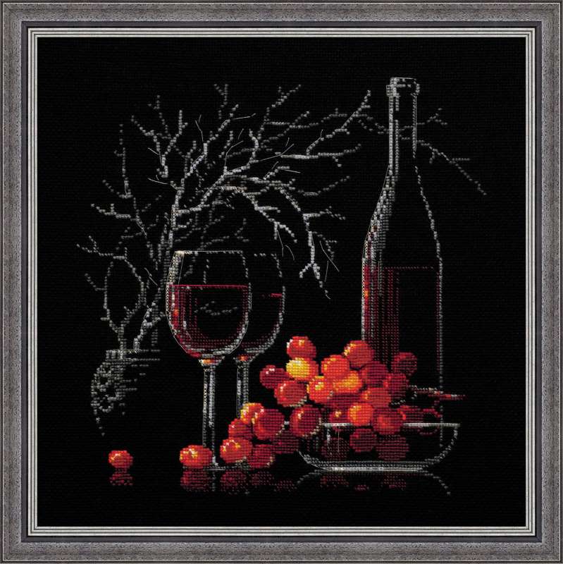 Still Life with Red Wine