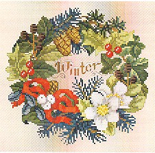 click here to view larger image of Winter Wreath (chart)