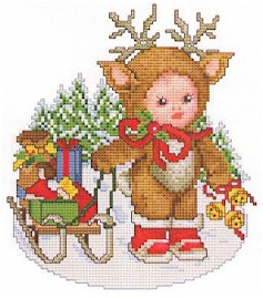 click here to view larger image of Reindeer Baby (chart)