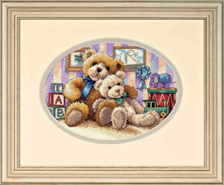 click here to view larger image of Warm and Fuzzy (counted cross stitch kit)