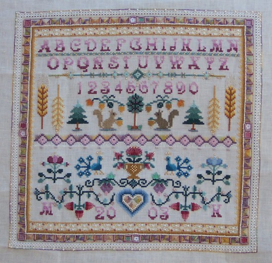 click here to view larger image of Chatelaine Sampler, The  (chart)