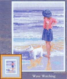 click here to view larger image of Wave Watching (Aida) (counted cross stitch kit)