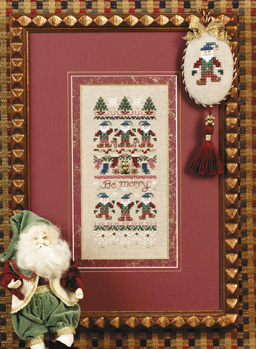 click here to view larger image of Be Merry (w/Embellishments) (chart)