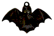 Spooky Bat Charm