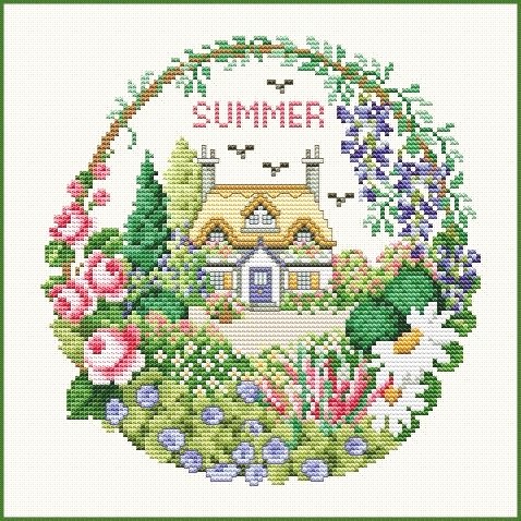 click here to view larger image of Cottage in Summer (chart)