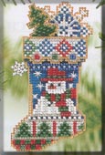 click here to view larger image of Mr. Snowflake (counted cross stitch kit)