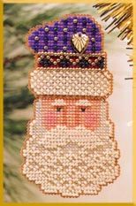 click here to view larger image of Father Christmas  (counted cross stitch kit)