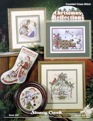 click here to view larger image of Christmas Reflections 2004 Santa Plate (chart)