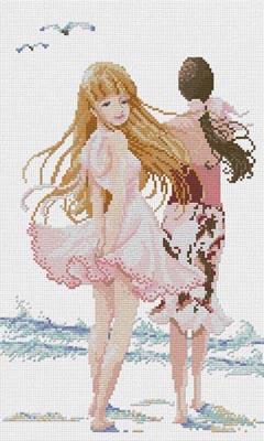 click here to view larger image of Windy  (counted cross stitch kit)