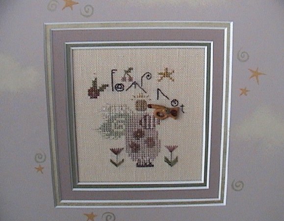 click here to view larger image of Fear Not Kit (counted cross stitch kit)