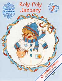 click here to view larger image of Roly Polys-January (Cherished Teddies) (chart)